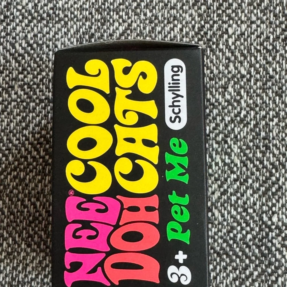Needoh Cool Cats - Pink NIB AUTHENTIC